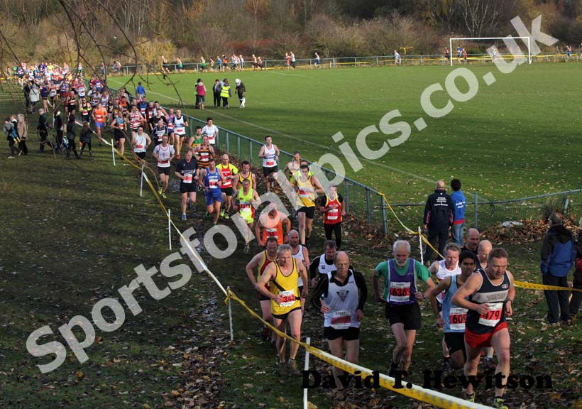 Senior mens Start Fitness North East Harrier League, Blaydon.